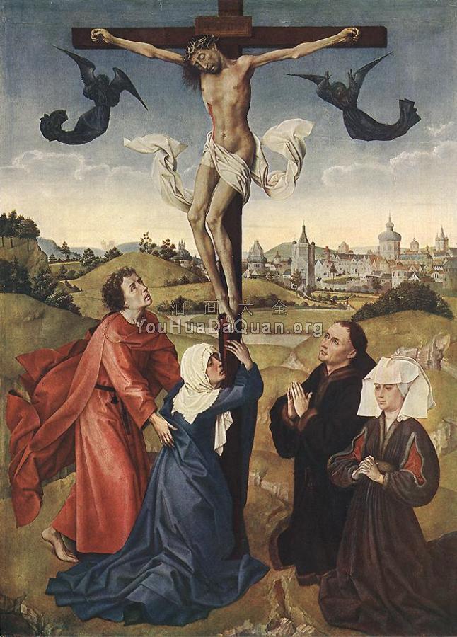 Crucifixion Triptych-central panel - 罗吉尔·凡·德·韦登